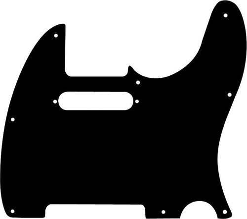 Pickguard Para Telecaster Blanco O Negro Tricapa