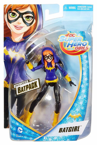 Boneca Dc Super Hero Girl Batgirl Lançamento Mattel