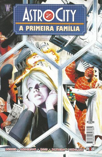 Astro City Primeira Familia  - Pixel - Bonellihq Cx433 