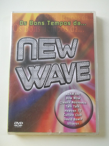 New Wave - Dvd Os Bons Tempos Da... - Novo E Lacrado!
