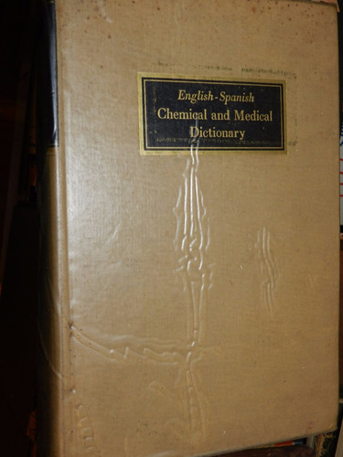 English And Spanish Chemical And Medical Dictionary