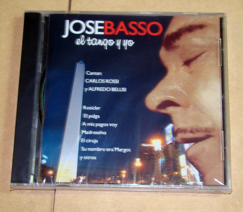 Jorge Basso El Tango Y Yo Cd Nuevo Sellado / Kktus