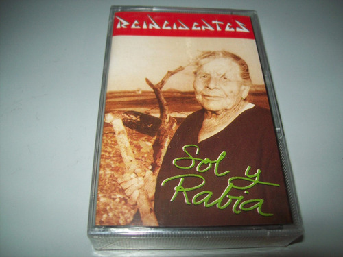 K7 Cassette Reincidentes - Sol Y Rabia  ( Big Bang Rock )