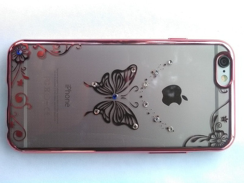 Funda Protector Para iPhone 6/6s Diseño Mariposa.