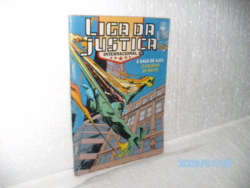 Gibi Liga Da Justiça Internacional Nº18 1990 Abril Ótima Hq