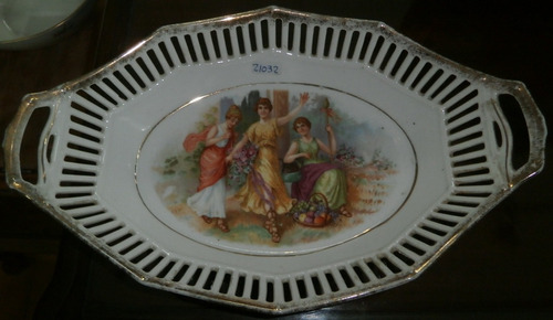 Centro De Mesa De Porcelana Alemana Bavaria Cod 21032