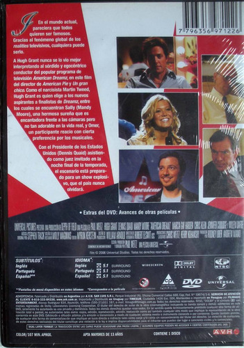Dvd Muriendo Por Un Sueño Hugh Grant Dennis Quaid Nueva