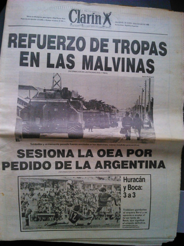 Coleccion De Diarios De La Epoca De La Guerra De Malvinas