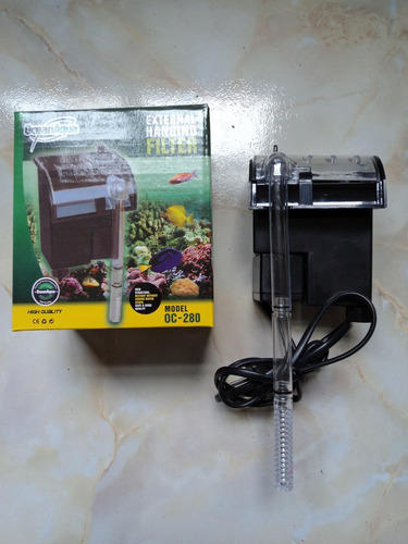 Filtro De Cascada Ocean Aqua P/acuarios De 20-80litros