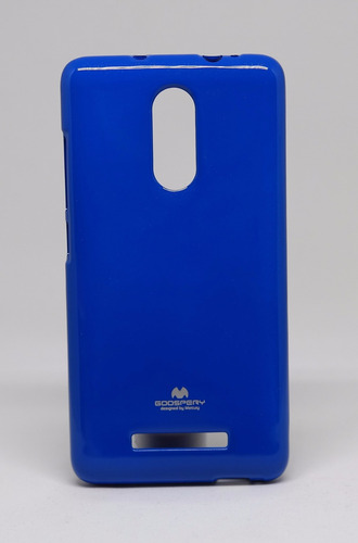 Funda Xiaomi Note3 Mercury Goospery Jelly Case Azul