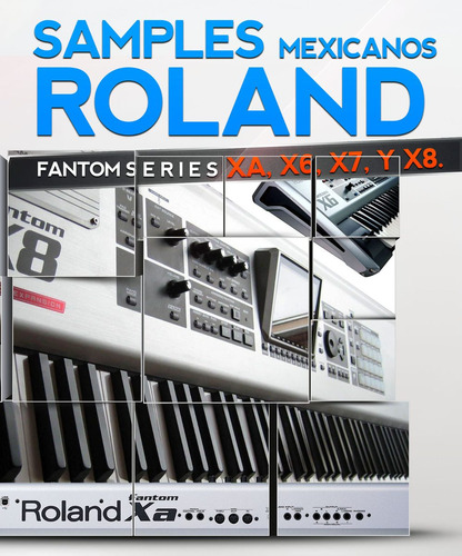 Samples Roland Fantom Series Xa,x6,x7,x8.
