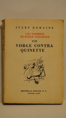 Vorge Contra Quinette Jules Romains 