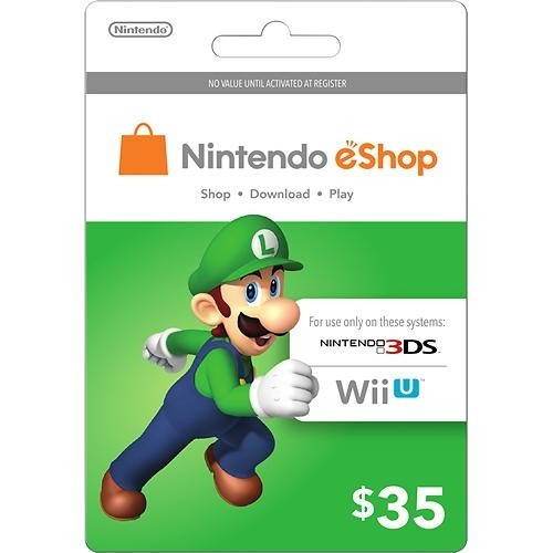 Nintendo Cards Tarjetas Prepago Wii U 3ds 719.00