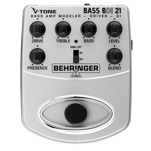 Pedal P/ Bajo Behringer Bdi21 V-tone Bass Caja Directa
