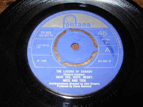 Vinilo 7'' Dave Dee Dozy Beaky Mick & Tich Fontana Uk 1968