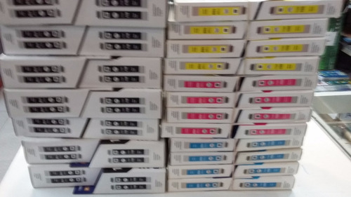 Imagen 9 de 9 de Cartucho Epson 103 Combo X 4 Color T40 Tx550 550w Tx600 600w