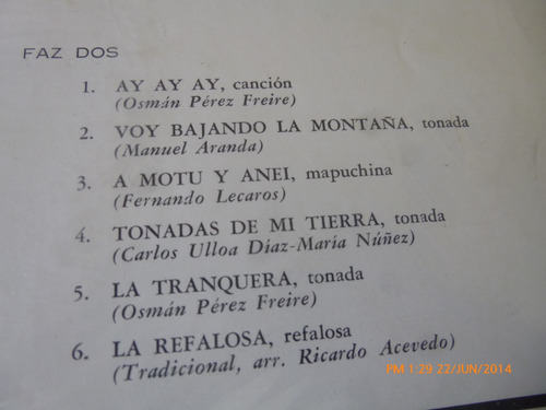 Vinilo Lp De Ricardo Acevedo , Solos De Guitarra (u74