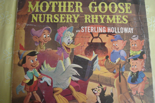 Vinilo Lp Walt Disney Present Mother Goose Nursery Rhymes