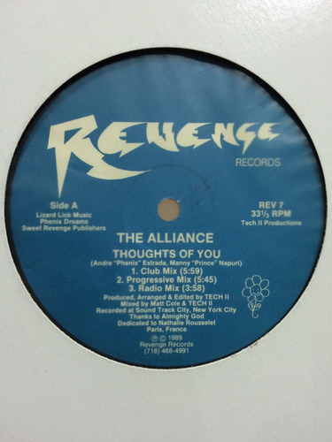 101 Alliance - Thought Of You