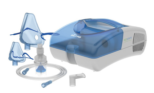Imagen 2 de 2 de Nebulizador A Piston C/ Aspirador Nasal N27 Silfab