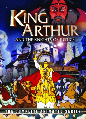 El Rey Arturo La Serie De Tv Animada Completa Dvd