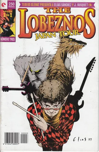comprar Atipicos Comic The Lobeznos Japan Tour Sanchez Busquet 1997