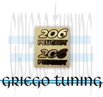 Comprar Tun Adhesivos Peg Auto En Vinilo  Peugeot 206  2 Cromados