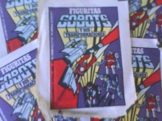 1 Sobre Cerrado Defiguritas Album Los Gobots Años 80