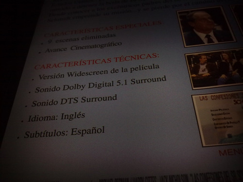 Las Confesiones Del Sr Schmidt / Jack Nicholson (Usado)