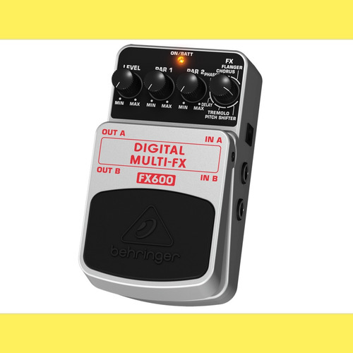 Pedal De Guitarra Behringer Fx600 - Multiefecto Stereo