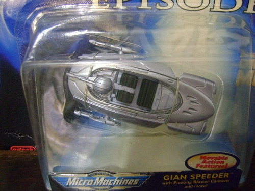 Imagen 2 de 5 de Nico Gian Speeder Star Wars Micromachine (msw 44)