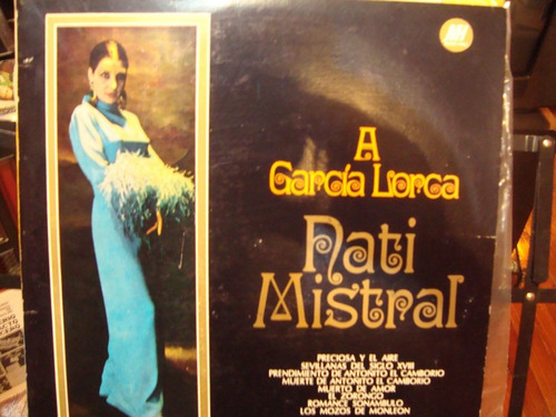 Nati Mistral - A Garcia Lorca - Vinilo Argentino