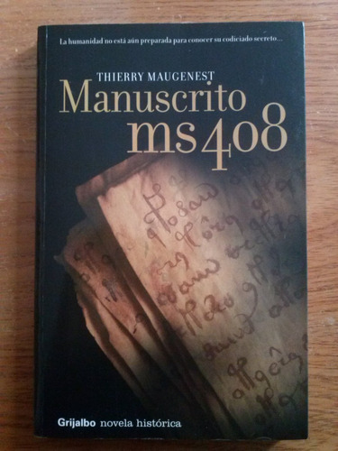 Manuscrito Ms408. Libro En Buen Estado