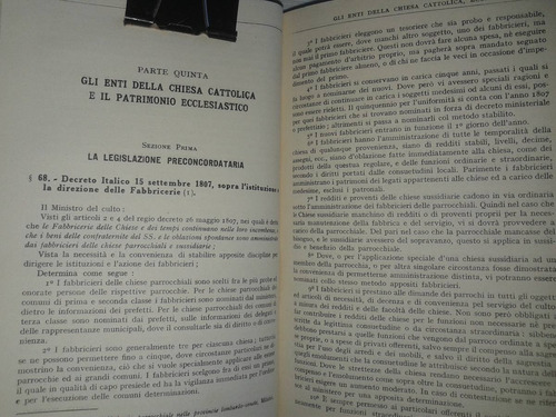 Imagen 4 de 5 de Codice Ecclesiastico Bertola-jemolo Cedam 1937 En Italiano