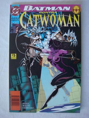 Batman Vs Catwoman * Ed. Zinco * Tomo Unico Completo