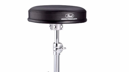 Banqueta Para Bateria Pearl D930  Pata Doble - Grey Music -