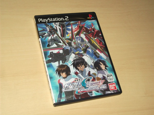 Ps2 Gundam Seed Destiny Generation Of C.e. ( Jogo Japonês) (Usado)