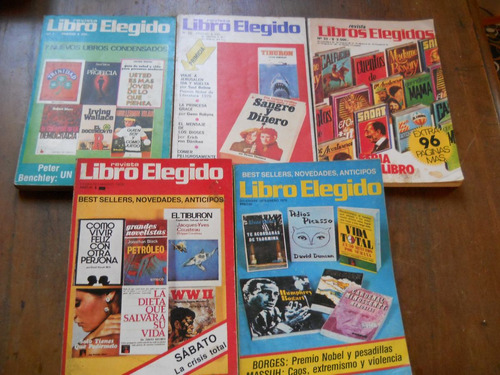 Revista Libro Elegido Numero Ernesto Sabato Marzo 1976.-
