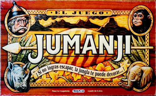 Jumanji Juego De Mesa Juguetería El Pehuén