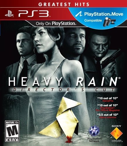 Heavy Rain - Director's Cut - Compatible Ps Move - Ps3