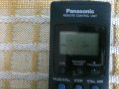 Controle Remoto Panasonic Dig. Scanner