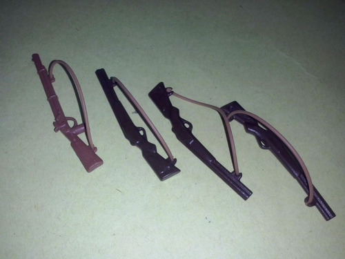 Playmobil Rifles O Escopetas De Caceria Con Cinturon Js