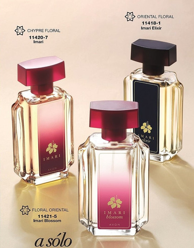 Perfume Imari Clásico - Blossom- Elixir. Avon. No/nina Ricci