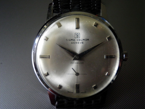 Reloj Sigma Balmon Swiss Cuerda Inmaculado Imperdible