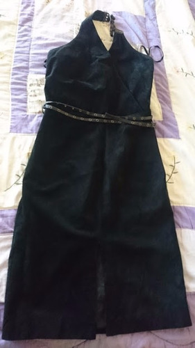 Vestido Wilsons Cuero Talla M Poco Uso.