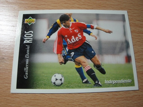 Figuritas Futbol 1995 Trading Card Independiente Rios 26