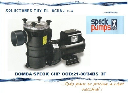 Bomba Speck 6hp 21-80/34bs 3f