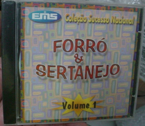 Cd  Forró & Sertanejo Vol 1  -  Novo E Lacrado - B245