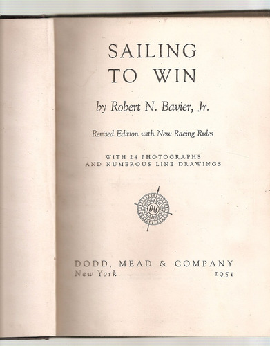 Sailing To Win - Bavier - Dodd Mead