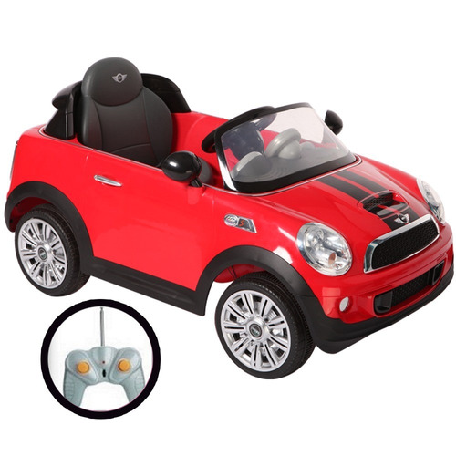 Coche / Auto A Bateria Mini Cooper - Control Remoto Rojo